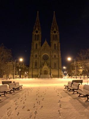 Lednový mráz a sníh - pro někoho krása a zdroj zábavy, pro lidi bez domova problém