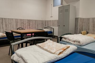 Pomoc lidem bez domova v Prunéřově, Kadani
