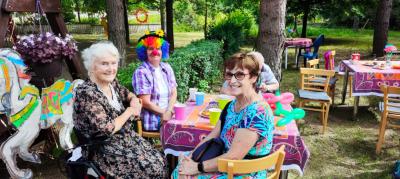 Zahradní slavnost v domově se zvláštním režimem NADĚJE Brno - Vinohrady 