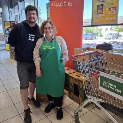 Jarní Sbírka potravin: 520 kg pro potřebné
