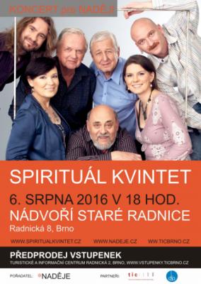 Zveme vás na benefiční KONCERT pro NADĚJI