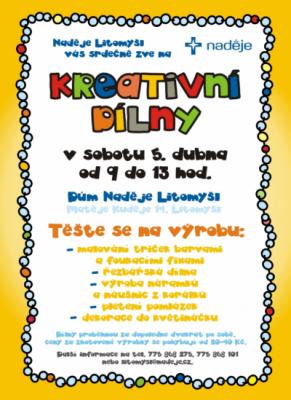 Jarní kreativní dílny v NADĚJI 