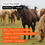 ZMĚNA TERMÍNU VÝLETU NA KONĚ