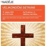 Srdečné pozvání na velikonoční bohoslužbu.