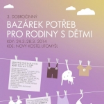 Dobročinný bazárek potřeb pro litomyšlskou NADĚJI